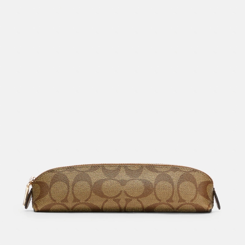 Coach Pencil Pouch/Case in Signature Canvas